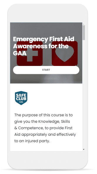 First Aid Training for GAA Clubs